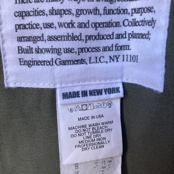 Engineered Garments BDU jacket size Small - Picture 4 of 5
